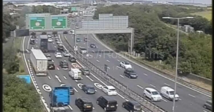 London site visitors and journey dwell: M25, M23 and Underground delays as a number of incidents trigger chaos