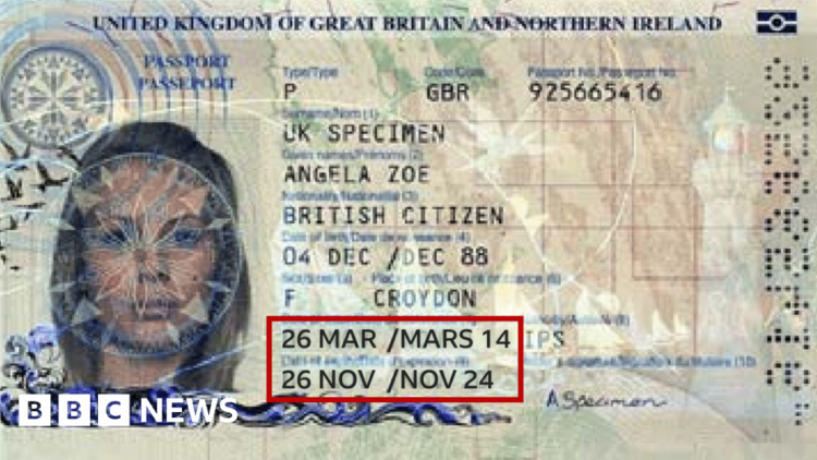 Holidaymakers going to EU caught out by 10-year-passport rule