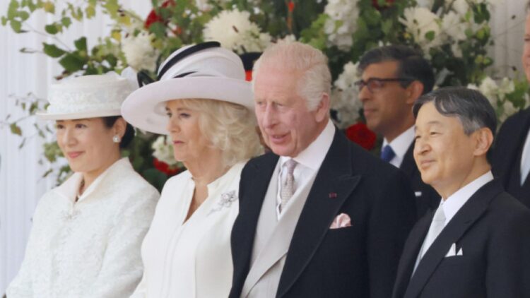 British king welcomes Japan’s imperial couple on state go to