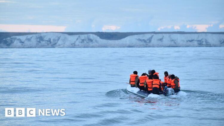 How many individuals cross the Channel in small boats and what number of declare asylum within the UK?
