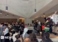 College students occupy London College of Economics constructing over Gaza