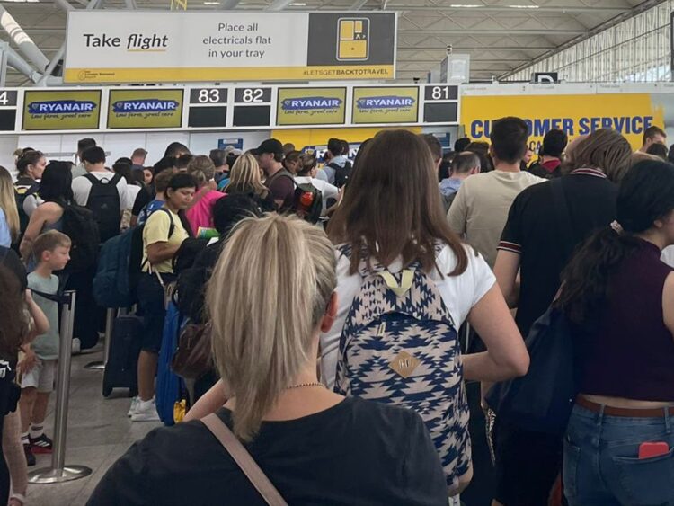 Greater than 100,000 passengers hit by weekend flight cancellations following IT crash issues