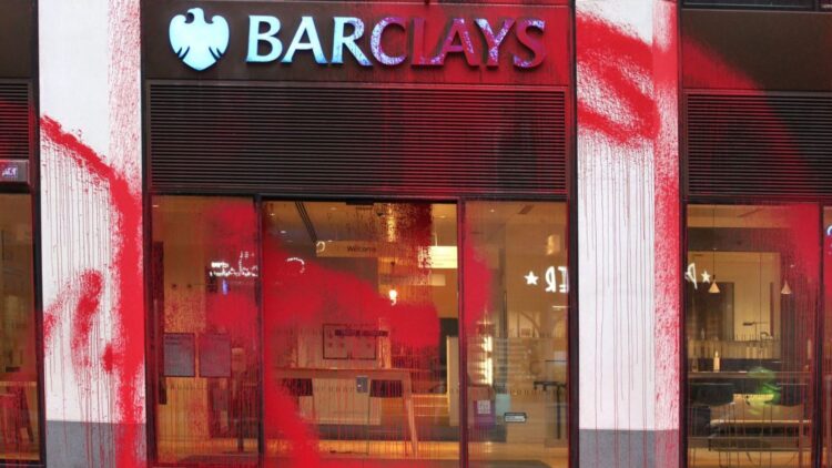 Barclays branches focused by pro-Palestine activists | Enterprise Information